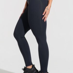 Legging Fitness Feminina Preto Cintura Alta Básica Dlk