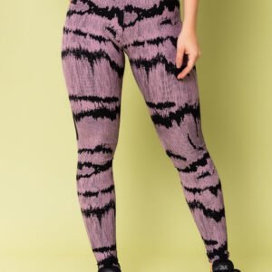 Calça Legging Energy Estampada Frequência Lilás Dlk
