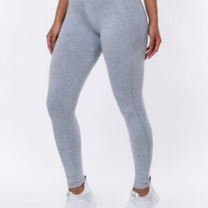 Calça Legging Nation Com Tapa Bumbum Cinza