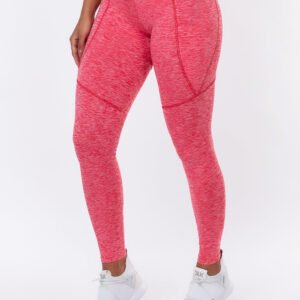 Calça Legging Nation Bolso Lateral Vermelho Dlk