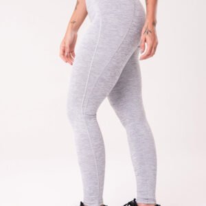 Calça Legging Com Costura Lateral Nation Cinza Dlk