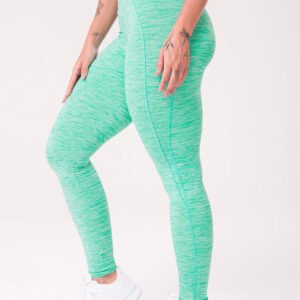 Calça Legging Com Costura Lateral Nation Verde Dlk