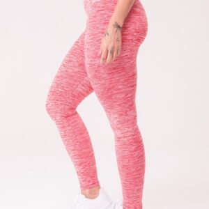 Calça Legging Nation Com Recorte No Cós Rosa Dlk