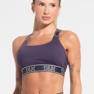 Top Activity DLK Espalda Tul · Morado - ropa deportiva Uruguay