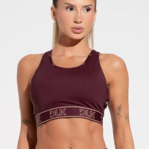 Top Activity DLK Espalda Abierta · Vino - ropa deportiva Uruguay