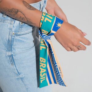 Kit Lenços Estampados Maré Brasileira Dlk